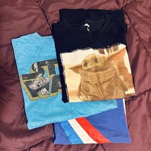 3 Star Wars T-shirt’s